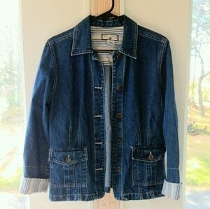 Caribbean Joe Jean Jacket size S